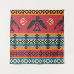 Etnische adelaars Tribal Patroon Wandkleed