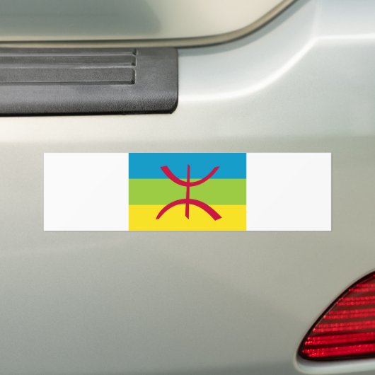 etnische afkomst berber bumpersticker (Op auto)
