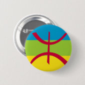 etnische afkomst berber ronde button 5,7 cm (Voorkant /achterkant)