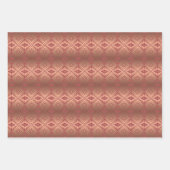 Etnische Afraalstammen Golden Geometric Inpakpapier Vel (Voorkant 2)