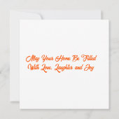 ETNISCHE AFRIKAANSE AMERIKAANSE THANKSGIVING KAART (Achterkant)