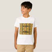 Etnische Afrikaanse Art Design Print: Mooie mensen T-shirt (Voorkant volledig)