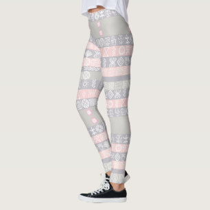Etnische Afrikaanse Boho Chic Design Leggings