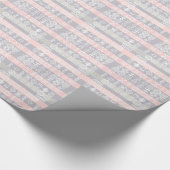 Etnische Afrikaanse Boho Design Cadeaupapier (Hoek)