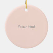 Etnische Afrikaanse Boho Design Keramisch Ornament (Achterkant)