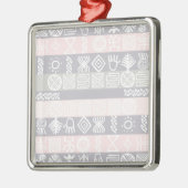 Etnische Afrikaanse Boho Design Metalen Ornament (Links)