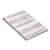 Etnische Afrikaanse Boho Design Notitieboek (Rechterzijde)