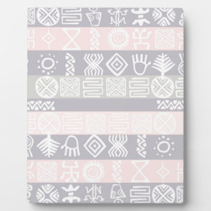 Etnische Afrikaanse Boho Design - Plaque Fotoplaat