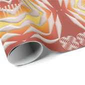 Etnische Afrikaanse geometrie Cadeaupapier (Rol Hoek)