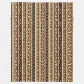 etnische Afrikaanse geometrie Fleece Deken (Voorkant)