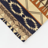 Etnische Afrikaanse geometrie Fleece Deken (Hoek)