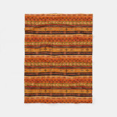 Etnische Afrikaanse gestreepte patronen. Fleece Deken (Voorkant)