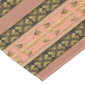 Etnische afrikaanse gouden patronen. tafelkleed (Gekanteld)