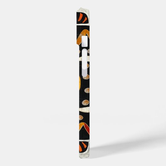 Etnische Afrikaanse iPhone Case voor 14 iPhone (Achterkant / Links)