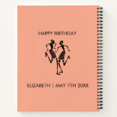 Etnische, Afrikaanse kunst, carnavalsdans Notitieboek (Achterkant)