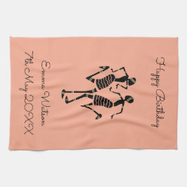 Etnische, Afrikaanse kunst, carnavalsdans Theedoek