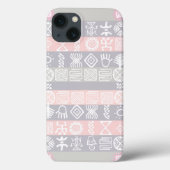Etnische Afrikaanse opzet Case-Mate iPhone Case (Achterkant)