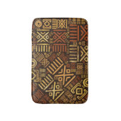 Etnische Afrikaanse patronen - browsen en golds #6 Badmat (Voorkant Verticaal)