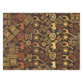 Etnische Afrikaanse patronen - browsen en golds #7 Tafelkleed (Voorkant (Horizontaal))