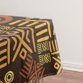 Etnische Afrikaanse patronen - browsen en golds #7 Tafelkleed (Voorbeeld)