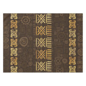 Etnische Afrikaanse patronen - browsers en golds # Tafelkleed (Voorkant (Horizontaal))
