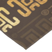 Etnische Afrikaanse patronen - browsers en golds # Tafelkleed (Gekanteld)
