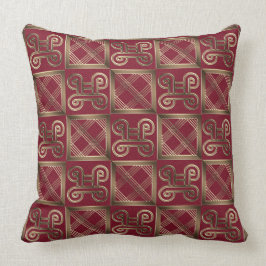 Etnische Afrikaanse patronen met Adinkra simbols Kussen