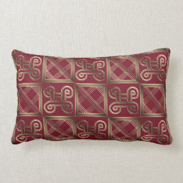 Etnische Afrikaanse patronen met Adinkra simbols Kussen