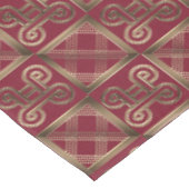 Etnische Afrikaanse patronen met Adinkra simbols Tafelkleed (Gekanteld)