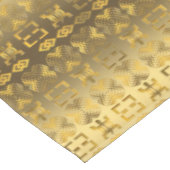 Etnische Afrikaanse patronen met Adinkra simbols Tafelkleed (Gekanteld)