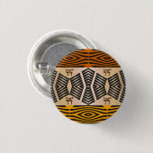 etnische afrikaanse stammenpatronen ronde button 3,2 cm (Voorkant /achterkant)