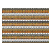 Etnische Afrikaanse stammenstapjes Tafelkleed (Voorkant (Horizontaal))