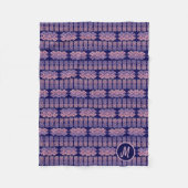 Etnische Afrikaanse stripes Geometrische patronen Fleece Deken (Voorkant)