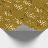 Etnische Afrikaanse symbolen van de eenheid Cadeaupapier (Hoek)