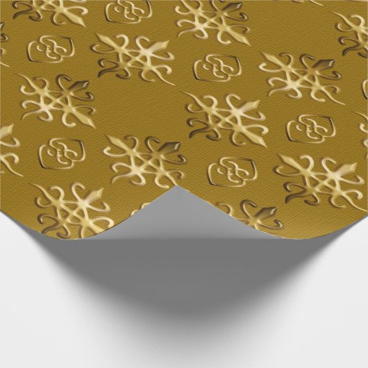 Etnische Afrikaanse symbolen van de eenheid Cadeaupapier (Hoek)