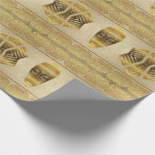 Etnische Afrikaanse tribale Geometrisch Cadeaupapier (Hoek)