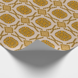 Etnische Afrikaanse tribale Geometrisch Cadeaupapier
