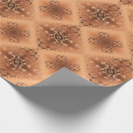 Etnische Afrikaanse tribale Geometrisch Cadeaupapier