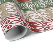 Etnische Afrikaanse tribale stammenpatronen. Cadeaupapier (Rol Hoek)