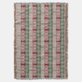 Etnische Afrikaanse tribale stammenpatronen. Deken (Voorkant Verticaal)