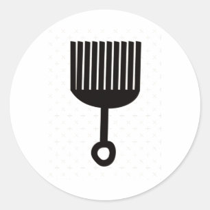 Etnische Afro-Amerikaanse Hair Culture Sticker