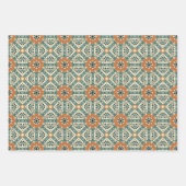 Etnische Amerikaanse Boho Art Patroon Set 1 Inpakpapier Vel (Voorkant 3)