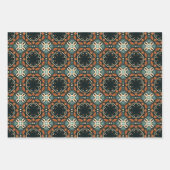 Etnische Amerikaanse Boho Art Patroon Set 2 Inpakpapier Vel (Voorkant 3)