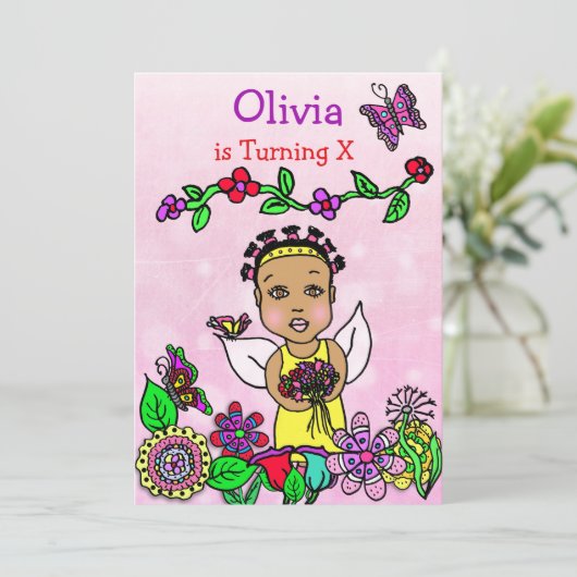 Etnische Amerikaanse feestdag Kaart (Staand voorkant)