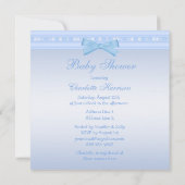 Etnische Baby Boy in Prince Coach Blauw Baby showe Kaart (Achterkant)