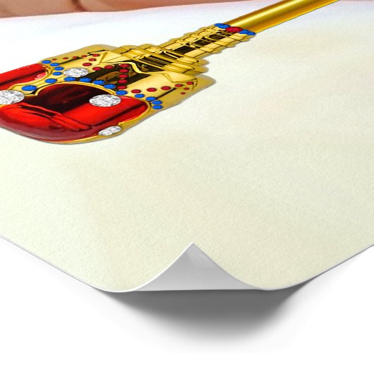 Etnische Baby shower Poster (Hoek)