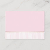 Etnische Ballerina Prinses Luier Raffle Ticket Informatiekaartje (Achterkant)