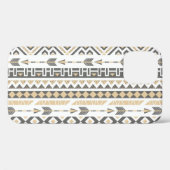 Etnische beige naadloos: patroon Case-Mate iPhone case (Achterkant (horizontaal))