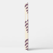 Etnische bladachtergrondkunst. Naadloos patroon in Case-Mate iPhone Case (Achterkant / Rechts)