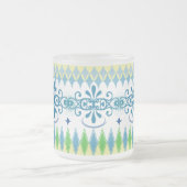 Etnische blauwe Mok 02 (Center)